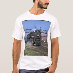 NKP 2-8-4 Berkshire #759 with "_Trains T-Shirt