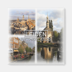 NL0033 Europe, Netherlands, Leiden, fridge Magnet