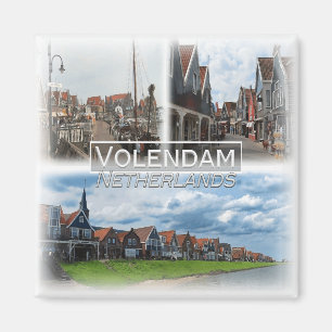 NL0036 Europe, Netherlands, Volendam, fridge Magnet