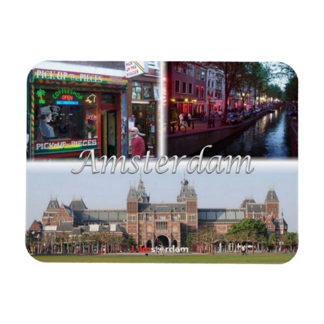 NL Holland - Amsterdam - Magnet (Horizontal)