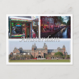 NL Holland - Amsterdm - Postcard