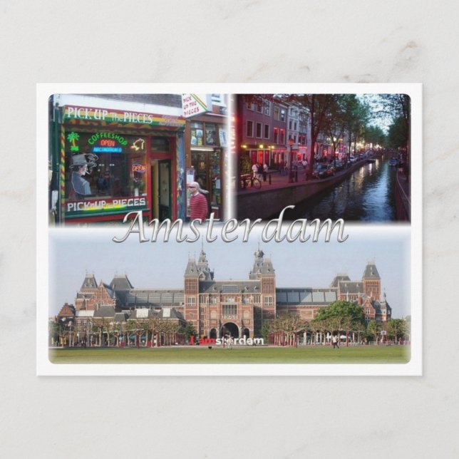 NL Holland - Amsterdm - Postcard (Front)