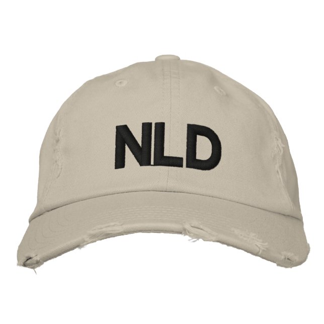 NLD pet Embroidered Hat (Front)