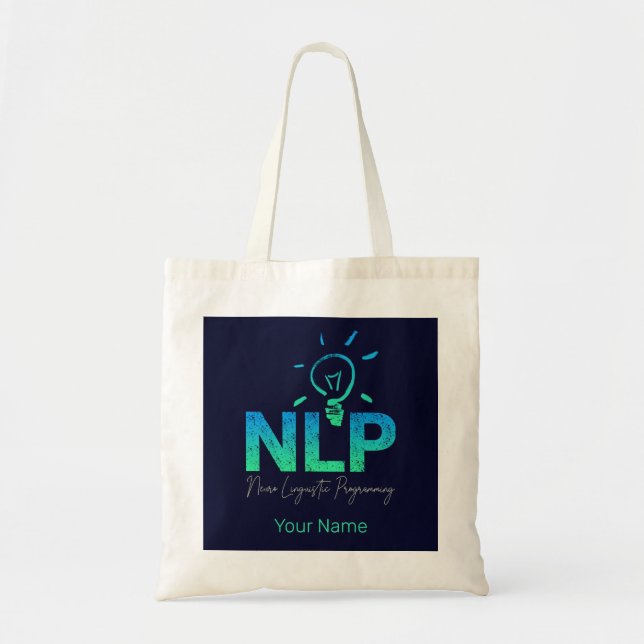 NLP Neuro-linguistic Programming Coach And Trainer Tote Bag (Front)