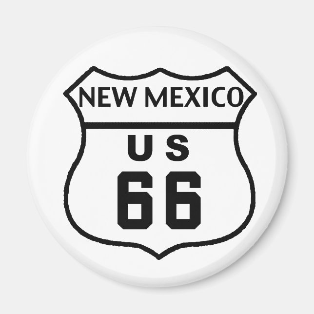 NM Route 66 Magnet (Front)