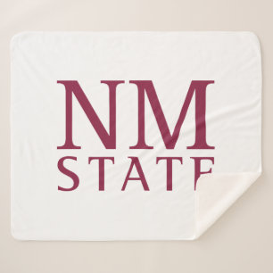 NM State Sherpa Blanket