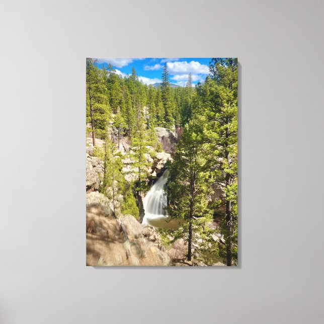 NM waterfalls Canvas Print (Front)