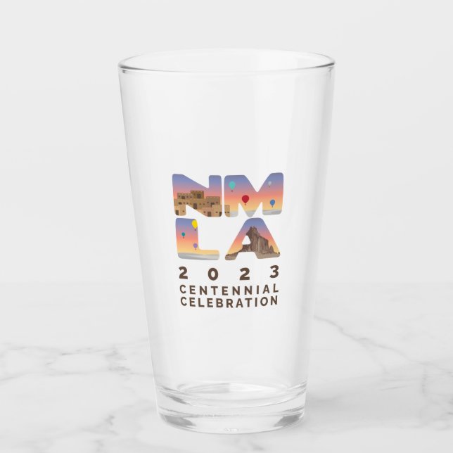 NMLA centennial logo tumbler (Front)