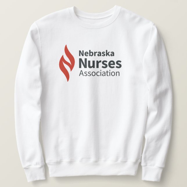 NNA Logo Light Coloured Sweatshirt (Design Front)