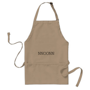 NNOONN SIMPLE LOGO APRON