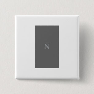 NNOONN SIMPLE LOGO CELL 2 INCH SQUARE BUTTON