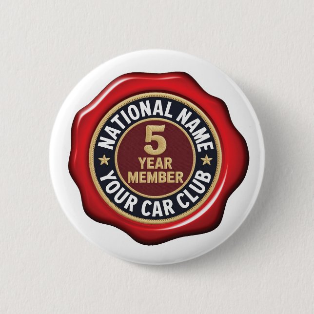 NNY Car Club Button (Front)