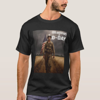 No1 80Th Anniversary Ww2 Normandy Landings T-Shirt
