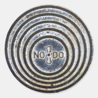 "NO8DO" Sevilla Manhole Cover Sticker