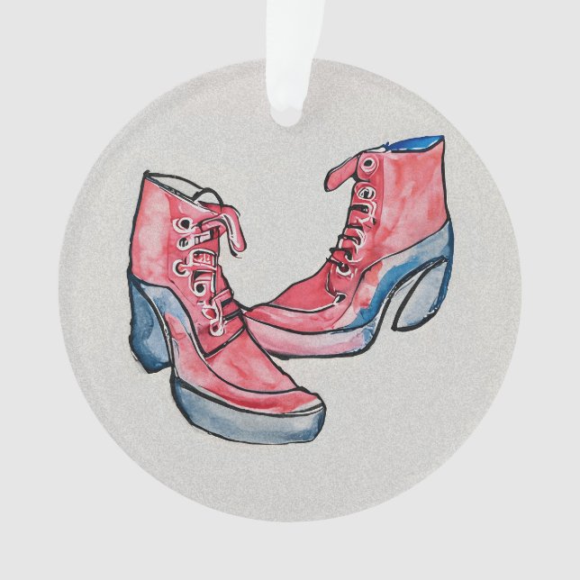 No 01, Dessin À La Main De Chaussures Drôle Collec (devant)