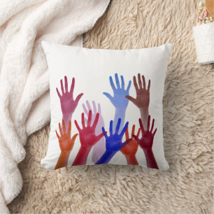 No 01, Movement and unity Throw Pillow