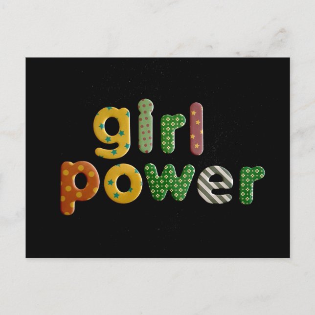 No: 10. GIRL POWER ....postcard from TFDG Postcard (Front)