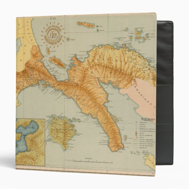 No 10 Luzon Binder (Front/Inside)