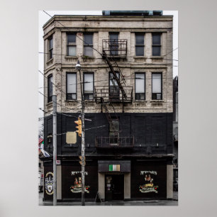 No 124 Church St 1 Colour Version Poster