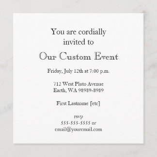 No. 14 invitation