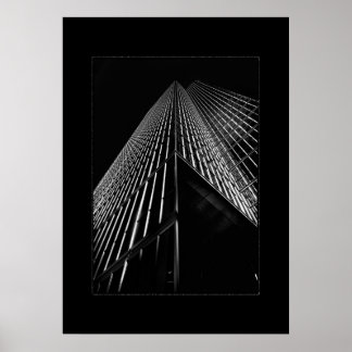 No 150 King St W 3 with Border Poster