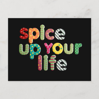 No: 151. SPICE UP YOUR LIFE postcard from TFDG