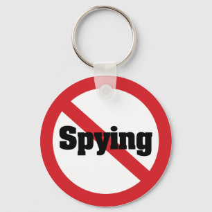 No 1984 Big Brother Spying Keychain