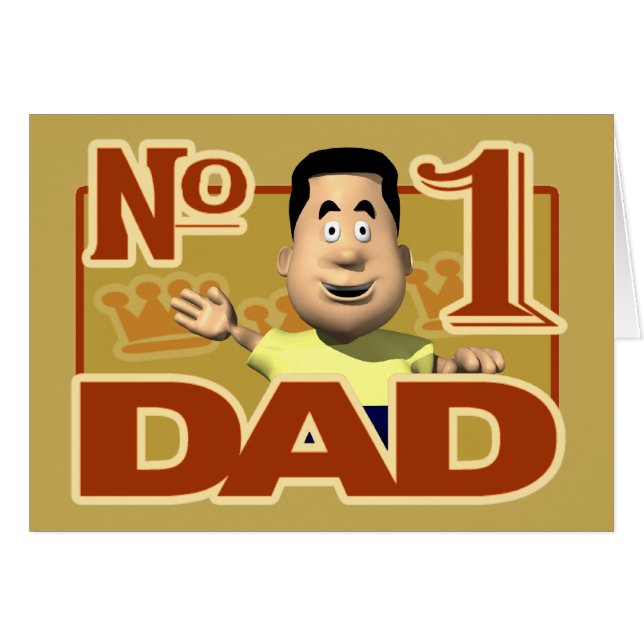 No. 1 carte de papa (Devant horizontal)