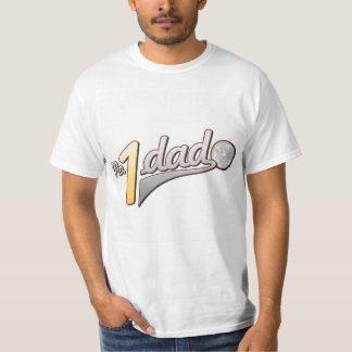 No. 1 Dad photo shirt