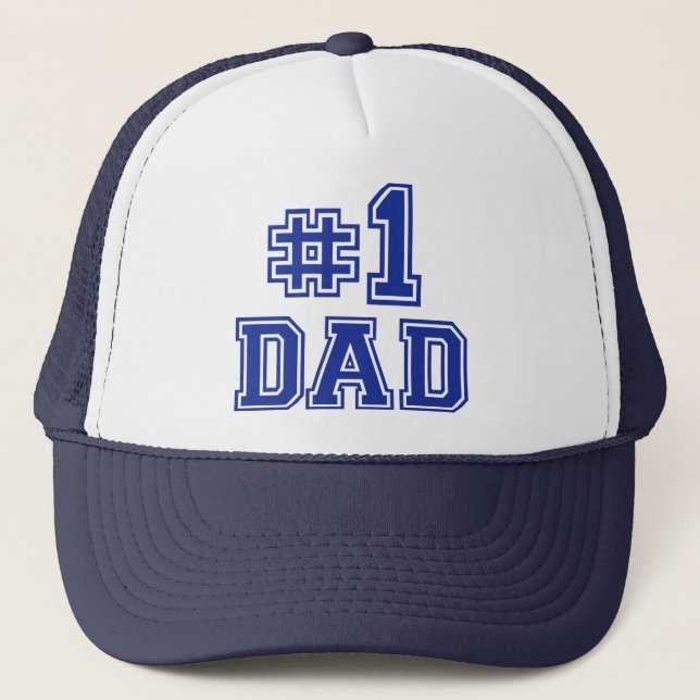 No.1 Dad Trucker Hat (Front)
