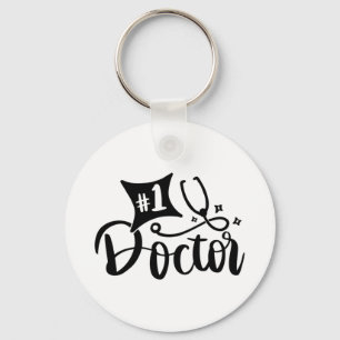 No 1 Doctor Keychain