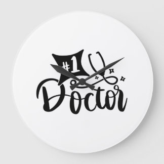 No 1 Doctor Large Clock
