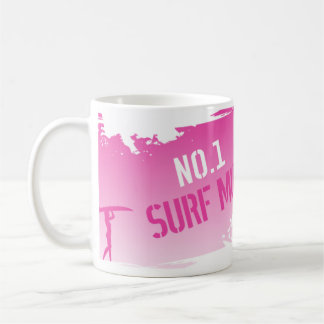 No.1 Surf Mom Coffee Mug
