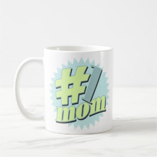 No. 1 tasse du jour de mère de maman