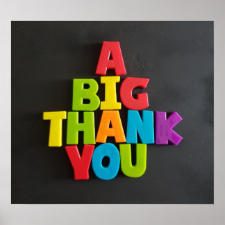 No : 202 Un grand poster de MERCI de TFDG