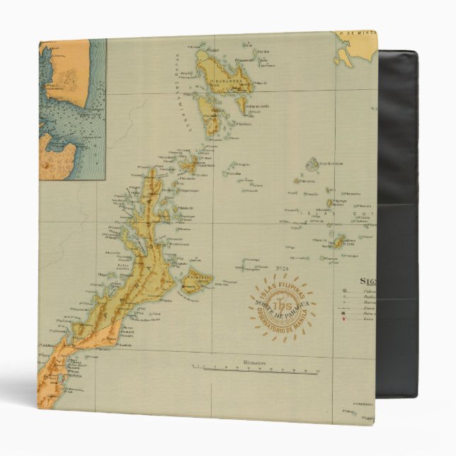 No 24 North Paragua Binder (Front/Inside)