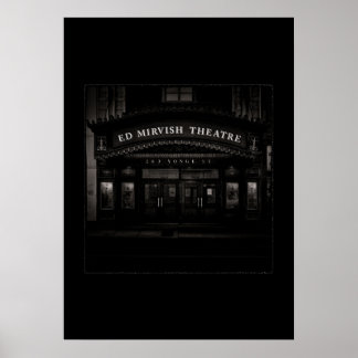 No 263 Yonge St 2 with Border Poster