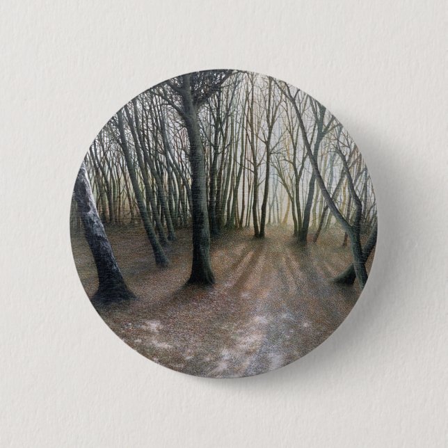 No.2 - 'After the snow' by Ron McGill. 2 Inch Round Button (Front)