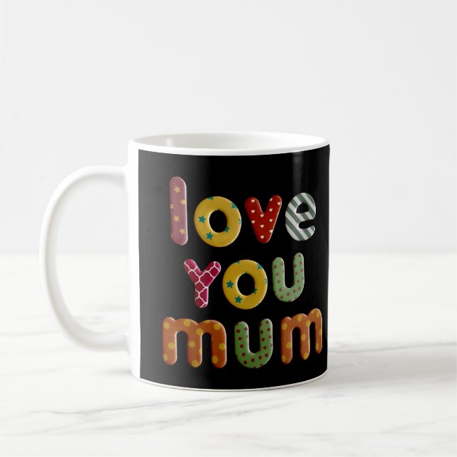 No: 2 - LOVE YOU MUM - Mug from TFDG (Left)