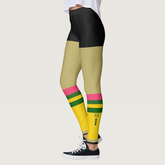 No.2 Pencil Knee High Sock Leggings - Teacher Gift
