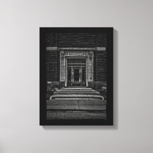 No 369 Carlaw Avenue 8 with Border Canvas Print