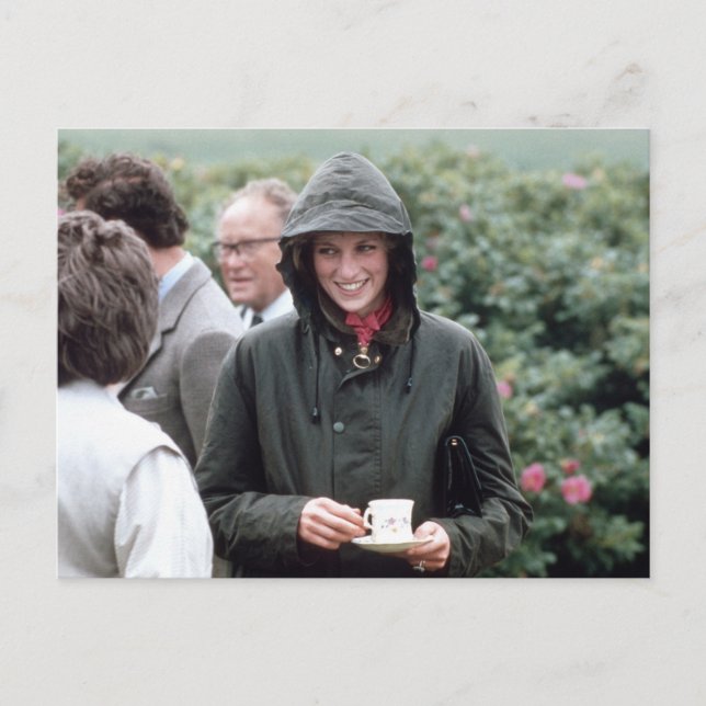 No.40 Princess Diana Lochmaddy 1985 Postcard (Front)