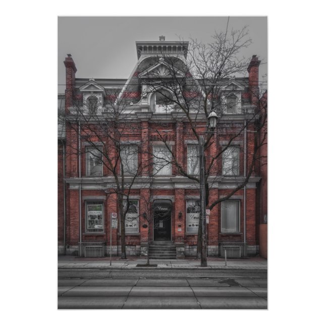 No 496 Queen St E 1 Color Version Photo Print (Front)