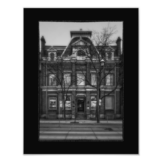 No 496 Queen St E 4 with Border Photo Print (Front)