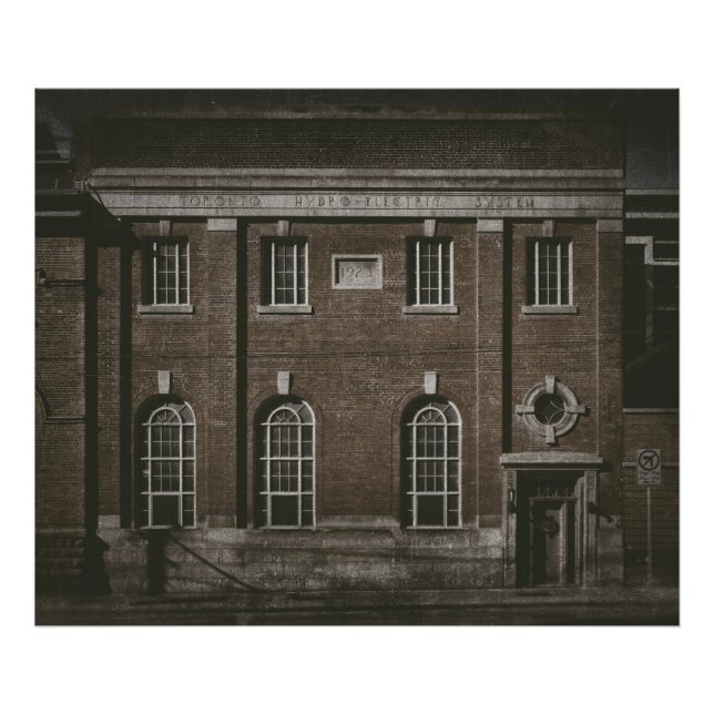 No 532 Bay St 1 Old Film Version Photo Print (Front)