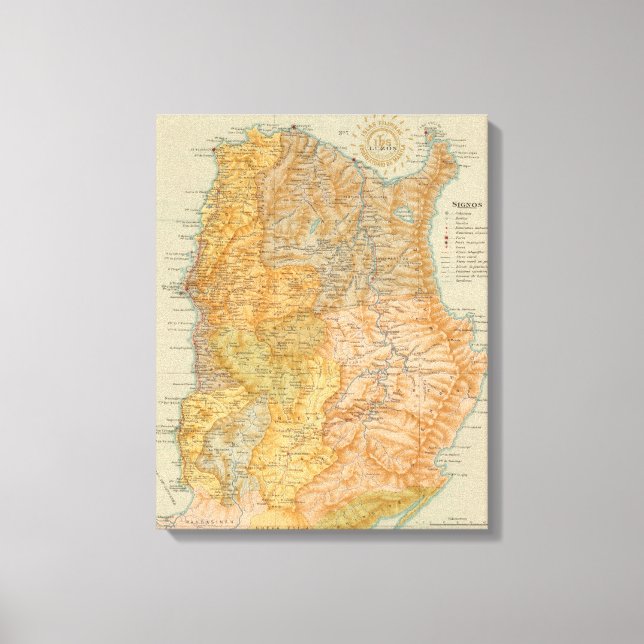 No 7 Luzon Canvas Print (Front)
