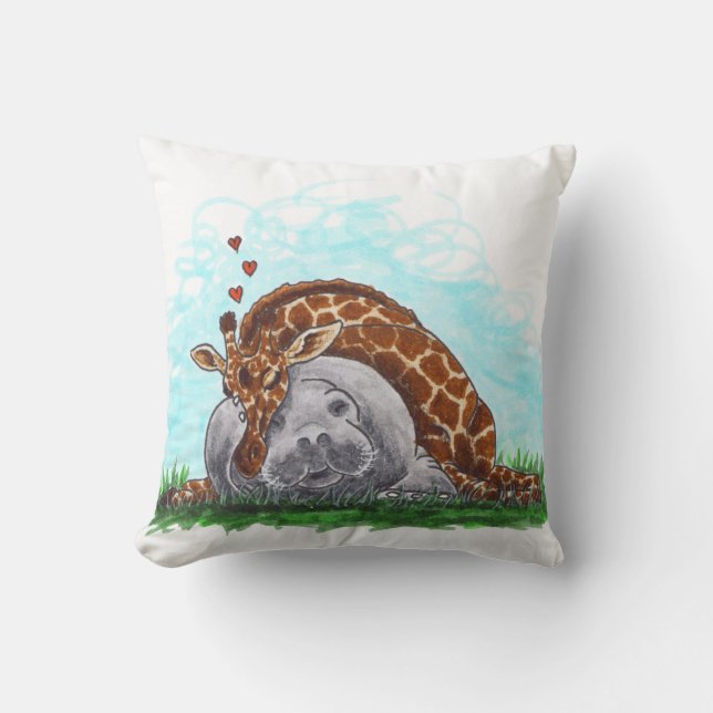 No.94 Love Throw Pillow (Front)