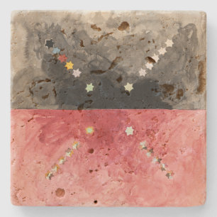 No. A (Atom Series) Hilma af Klint Stone Coaster