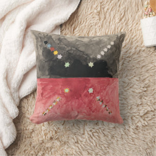 No. A (Atom Series) Hilma af Klint Throw Pillow