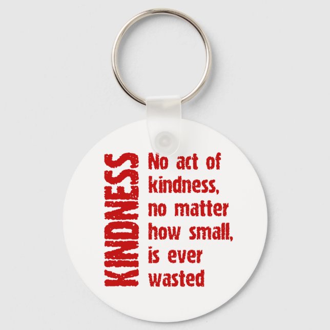 NO ACT OF KINDNESS KEYCHAIN (Front)